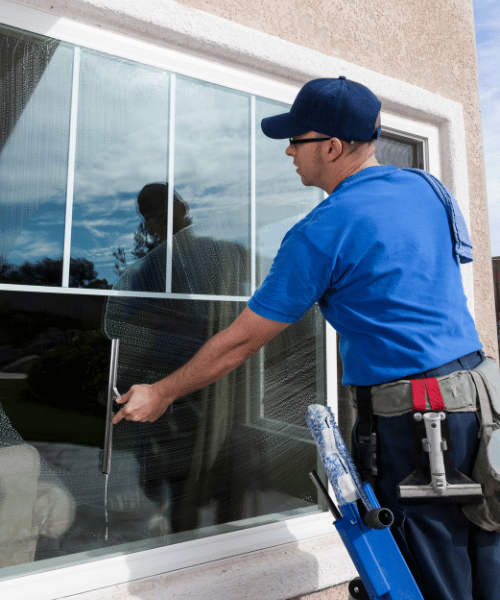 Cleaning windows in Wexford